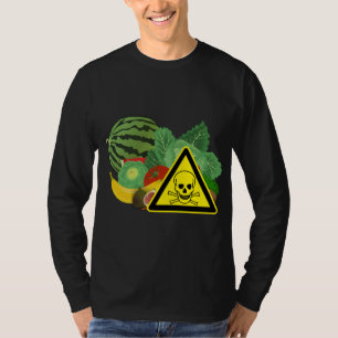 Camiseta Frutas Tóxicas de Produtos Hortícolas