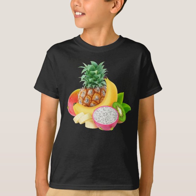 Camiseta Frutas tropicais (Frente)
