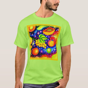 Camiseta Frutas tropicais no céu. Comprar Agora