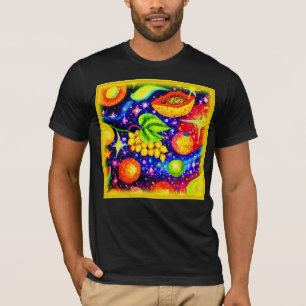Camiseta Frutas tropicais no céu. Comprar Agora