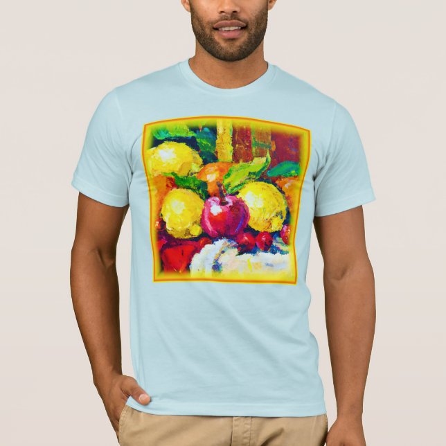 Camiseta Frutas Tropicais Piando. Comprar Agora (Frente)