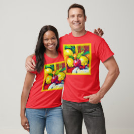 Camiseta Frutas Tropicais Piando. Comprar Agora