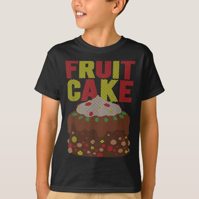 Camiseta Frutcake Engraçado Natal Feio (Frente)