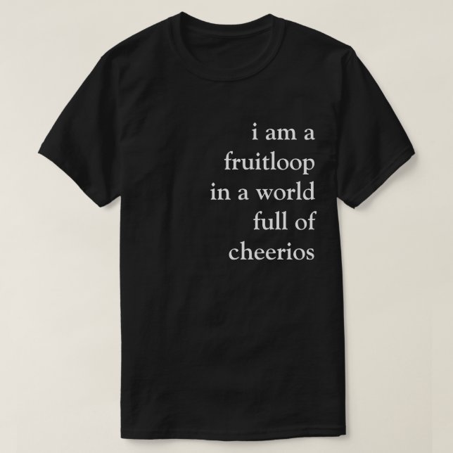 Camiseta fruticloop (Frente do Design)