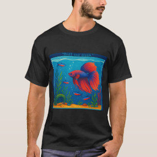 Camiseta Frutiger Aero Liquid Motion Dolphin Lamp Nostalgia