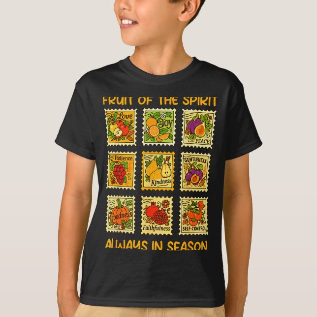 Camiseta Fruto Do Espírito Fé Cristã Jesus Deus Amor (Frente)