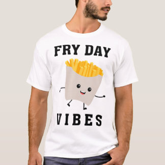 Camiseta Fry Day Vibes Funny French Fries Kid