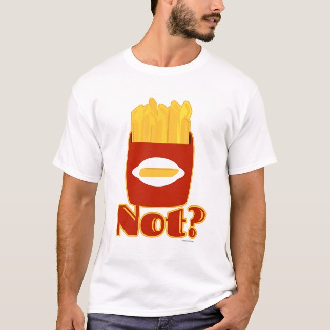 Camiseta Fry Not Cheky Fries Design (Frente)