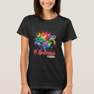 Camiseta Ft Lauderdale Flórida Lembranças Tie-Dye Salve Tar