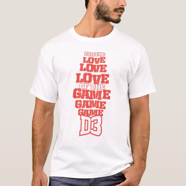 Camiseta FTL (Vermelho e Branco) (Frente)