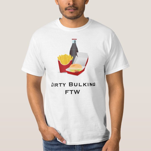 Camiseta FTW de amontoamento sujo (Frente)