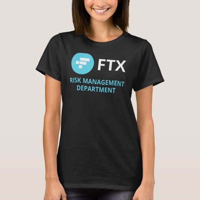 Camiseta FTX Risk Management Department (Frente)