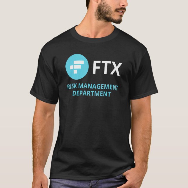 Camiseta FTX Risk Management Department (Frente)