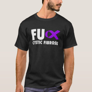 Camiseta FU Fibrose Cística Fita Roxa - CF