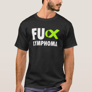 Camiseta Fu Linfoma Verde limão Fita - Linfoma