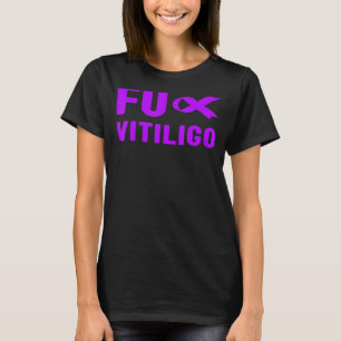Camiseta Fu Vitiligo Sensibilização para a Consciência do V