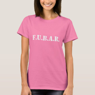 CAMISETA FUBAR.