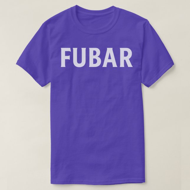 CAMISETA FUBAR 1 (Frente do Design)