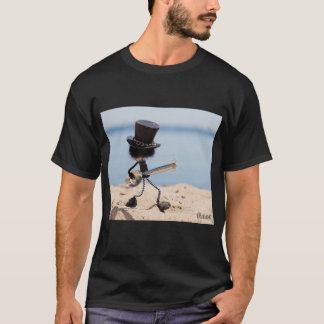 Camiseta Fubby gitarist met look alike Slash hoed.
