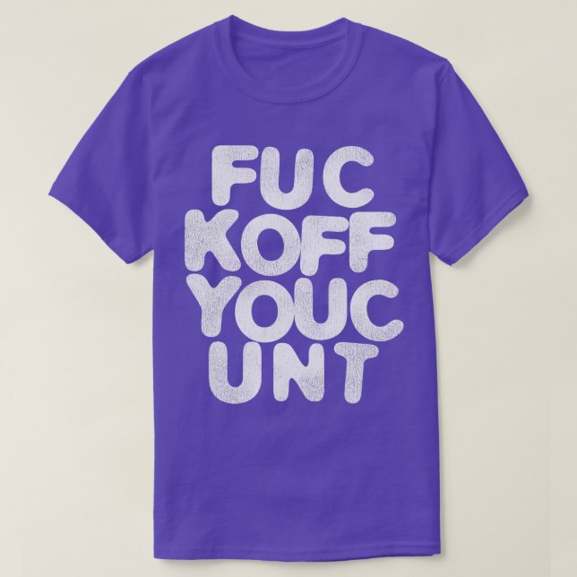 CAMISETA FUC KOFF (Frente do Design)
