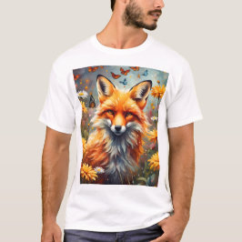 Camiseta Fuchs auf der Wiese