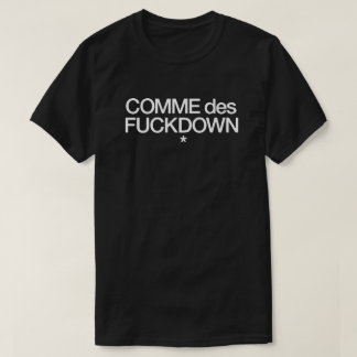 Camiseta Fuckdown do DES de Commes