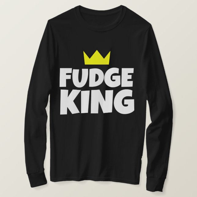 Camiseta FUDGE KING MENS T-Shirt (Frente do Design)