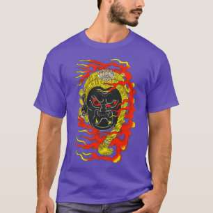 Camiseta Fudo Myoo tatuagem design flash 2
