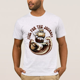 Camiseta Fuel for the Journey Coffee Design