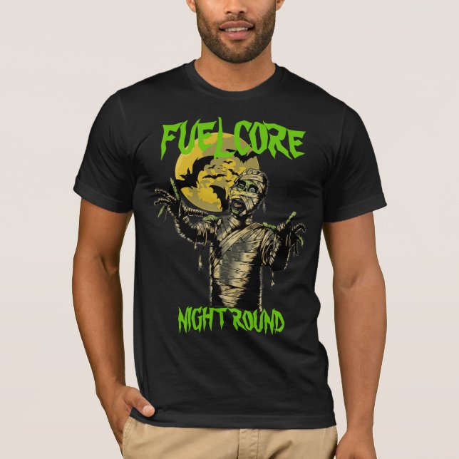 Camiseta FUELCORE night round (Frente)