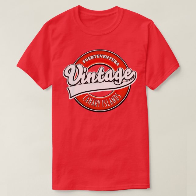 Camiseta Fuerteventura Ilhas Canárias (Frente do Design)