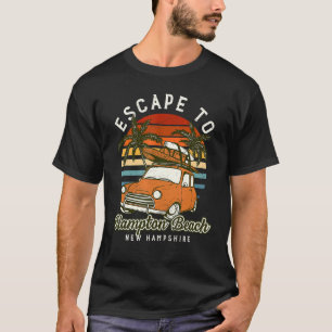 Camiseta Fuga A Hampton Beach Ocean New Hampshire Beach