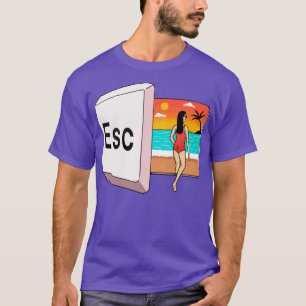 Camiseta Fuga à praia