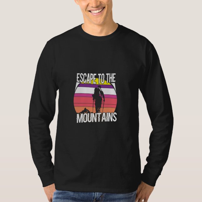 Camiseta Fuga às montanhas (Frente)