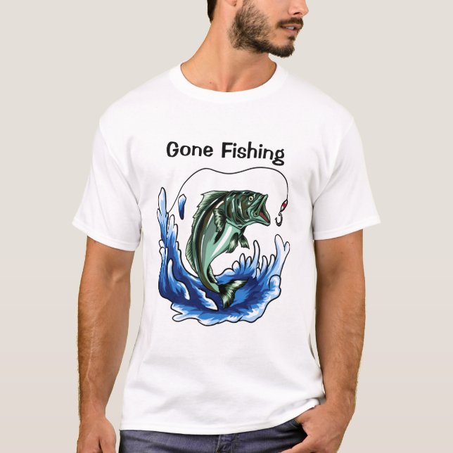 Camiseta Fuga da pesca (Frente)