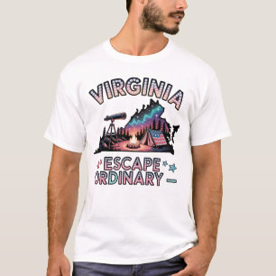Camiseta Fuga da Virgínia do Ordinário Aventura ao Ar Livre