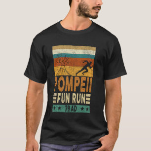Camiseta Fuga de Pompeia - Vulcanologista Geográfico