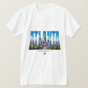 Camiseta Fuga de Viagem para Atlanta Geórgia