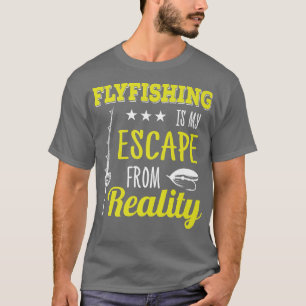 Camiseta Fuga De Voo Da Natureza Da Perturbação Da Realidad