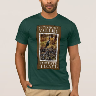 Camiseta Fuga do Towpath do vale de Cuyahoga