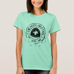 Camiseta Fuga pacífica da crista - coma a caminhada do son
