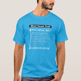 Camiseta Fuga personalizada da costa oeste, ilha de