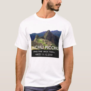Camiseta Fuga personalizada Machu Picchu do Inca