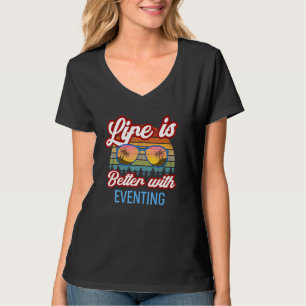 Camiseta Fugir A Vida É Melhor Com O Acontecimento!