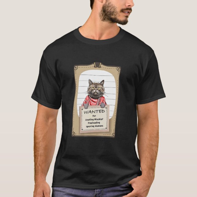 Camiseta Fugitivo Felino (Frente)