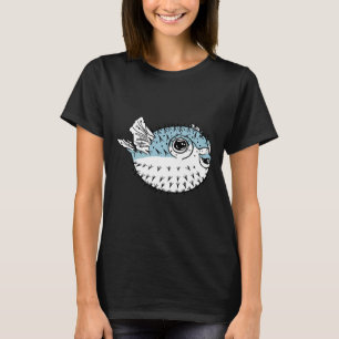 Camiseta Fugu Cute Mortal Porcupinefish Pufferfish Puffer F