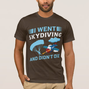 Camiseta Fui paraquedismo e não morri