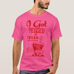 Camiseta Fui Pegado No Feriado De Tulsa Oklahoma.