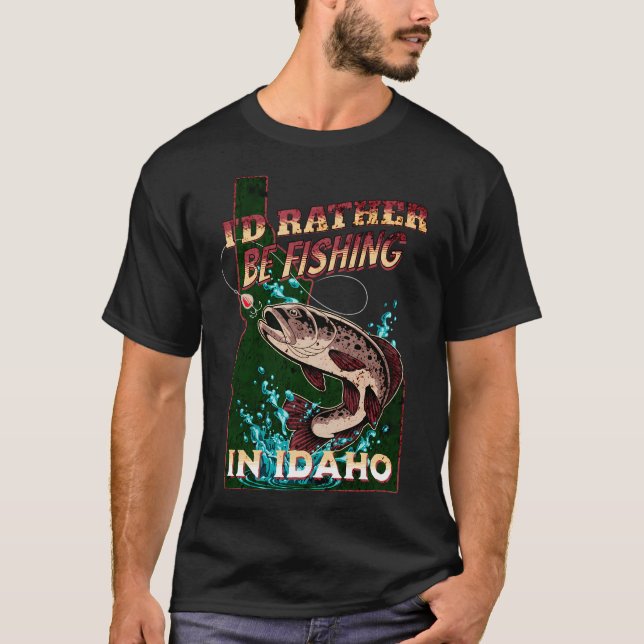 Camiseta Fui Pescar (Frente)