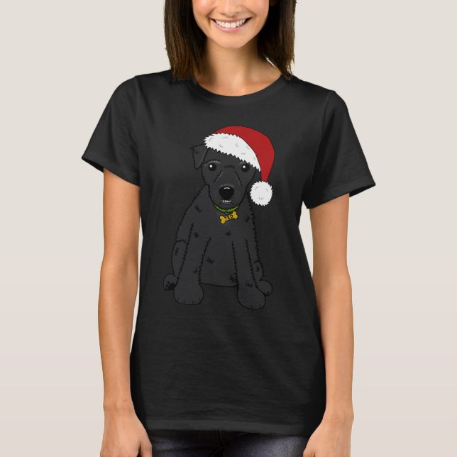 Camiseta Fui pescar no Natal ted (Frente)